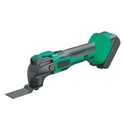 Cordless Oscillating Multifunction Power Tools with Interchangeable Accessories and 5 Sections Batteries