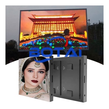 BOTAI P4.8 1000*1000 Outdoor Iron Gabinet Screen Panele