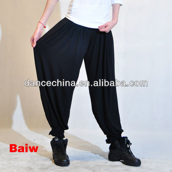 11112620 viscose/spandex fashion Yoga harem pants