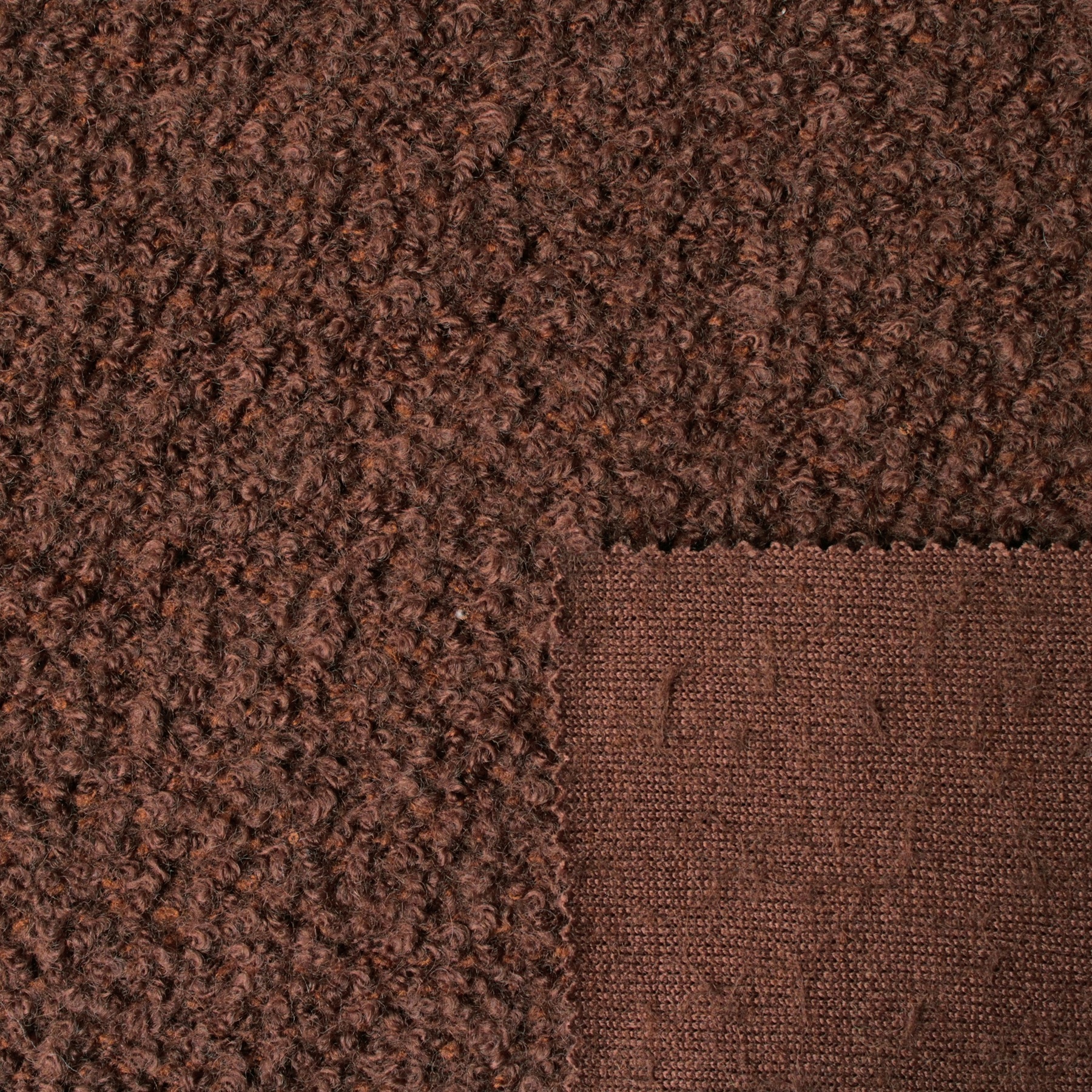 Wool Polyester Sequin Fabric