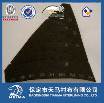 canvas shoulder pads with glue for men's suits