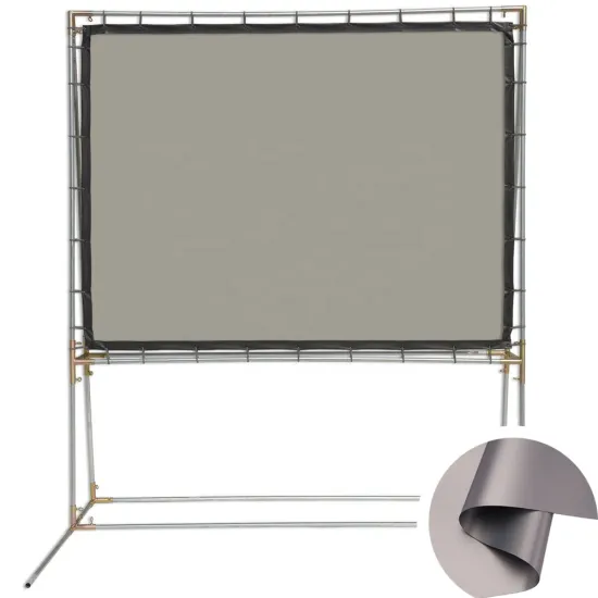 2.2M/2.5M/2.8M Anti-Light PVC Projection Film: High-Quality Projection Screen Fabric