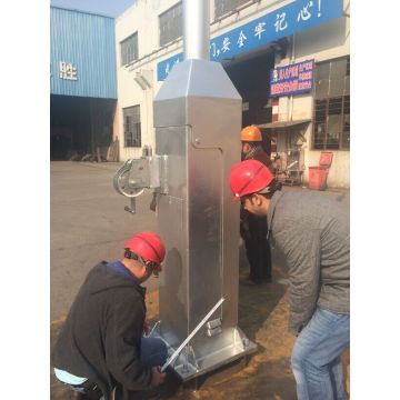 High Quality Galvanized Hinged Camera Mast