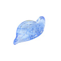 Glass Charms Leaf Shape Pendant for ewelry Making