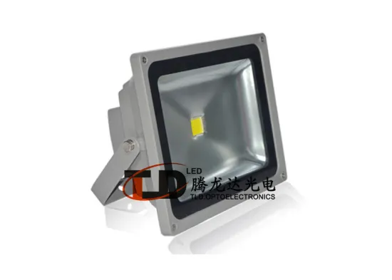 Waterproof 50w Outdoor Led Flood Lights , Yellow Cri Ra80 For Square
