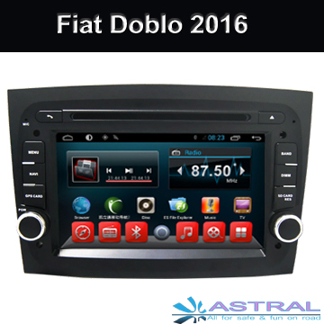 Gps System Supplier Dvd Player for Car Fiat Doblo 2016
