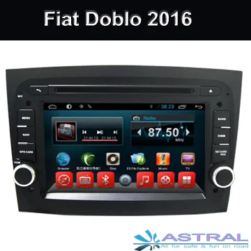Gps System Supplier Dvd Player for Car Fiat Doblo 2016