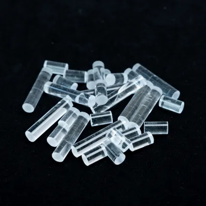High Temperature Resistant Customized Fused Silica Quartz Glass Rods