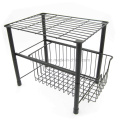 Stainless Steel Rectangular Basket for Commercial Home Use