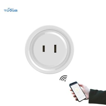 Tooya 2021 Hot Sale Wireless Smart WiFi Outlet 10A Plug AC100-240V PSE Zertifiziert