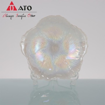 ATO colorful ion plating Dinner Charger Plate