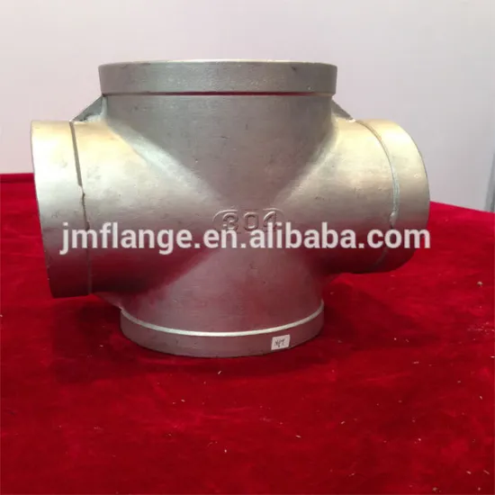 astm stainless steel 304/316l cross sch std LR