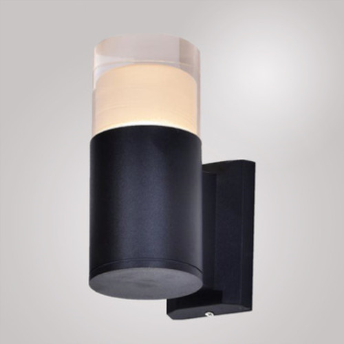 LEDER Up Black White LED Outdoor Wall Light