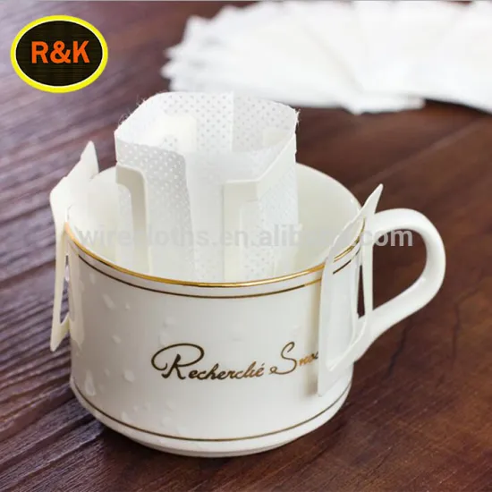 Japanese food grade hang ear filter paper bag coffee bag Coffee filter bag