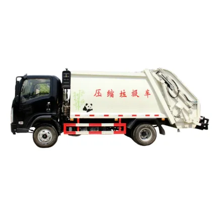 Shaanxi Automobile Commercial Vehicle Xuande X9, 130-horsepower, 4X2 Compression Garbage Truck