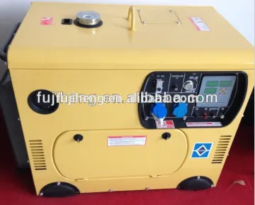 186FA engine single/ 3 phase KAMA silent diesel generator 5KVA, air cooled diesel generator 5kva