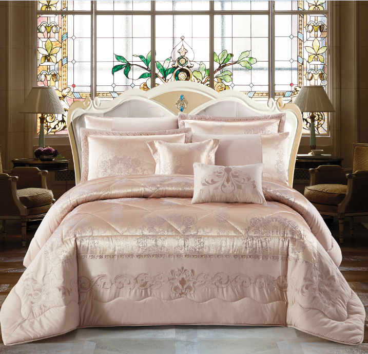 Embroidery homeuse bedding comforter luxury bedding sets