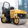 Small Vibratory Asphalt Compactor Double Drum 3 Ton Mini Asphalt Roller For Road Compaction