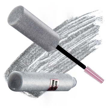 Wholesale Vegan Luxury Silver Shiny Mascara with Soft Brush - Custom Logo