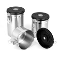 Tea Coffee Carbon Steel Canister Set