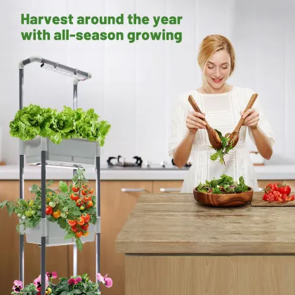 Smart Self-Watering Indoor Kitchen Herb Garden System