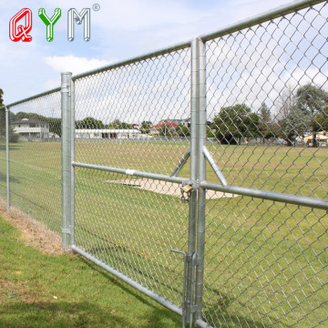 Rantai Link Diamond Wire Mesh Tennis Court Fence