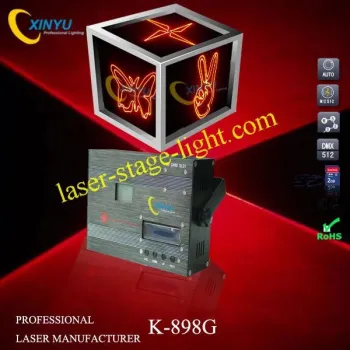 K-898r Mini Red Animation Light With Sd Card