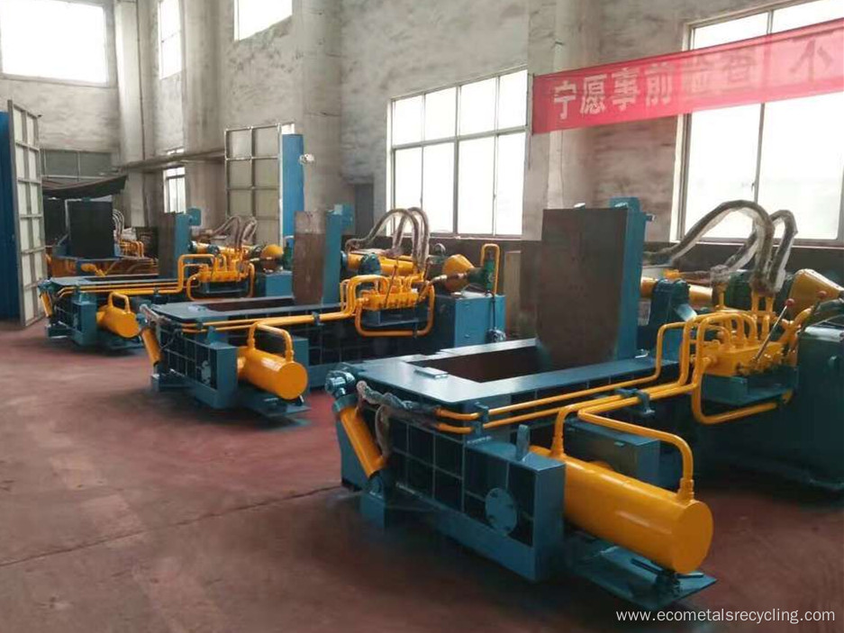 Hydraulic Aluminum Waste Scraps Chips Baler Compactor