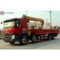 Dongfeng 8X4 คู่มือรถบรรทุกติดเครน 16 ตัน