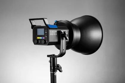 Best Sokani X60 RGB 80W Studio Lighting Equipment & Aputure Portable Light Alternatives
