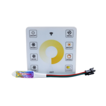 RF Touch Dimmer for LED Strip Lights - DC 12/24V CW WW CCT Control