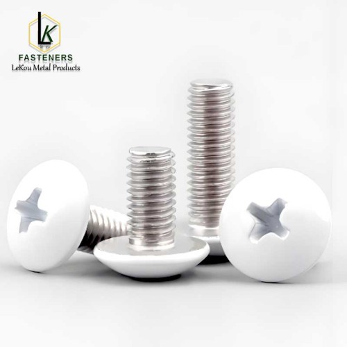 Машынныя шрубы з крыжападобнай галоўкай з нержавеючай сталі