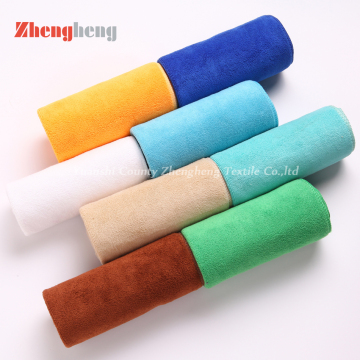 100% Microfiber Weft Knitted Towels OEM Factory Produced
