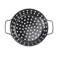 3pcs mini panier de barbecue en acier au carbone enduit antiadhésif