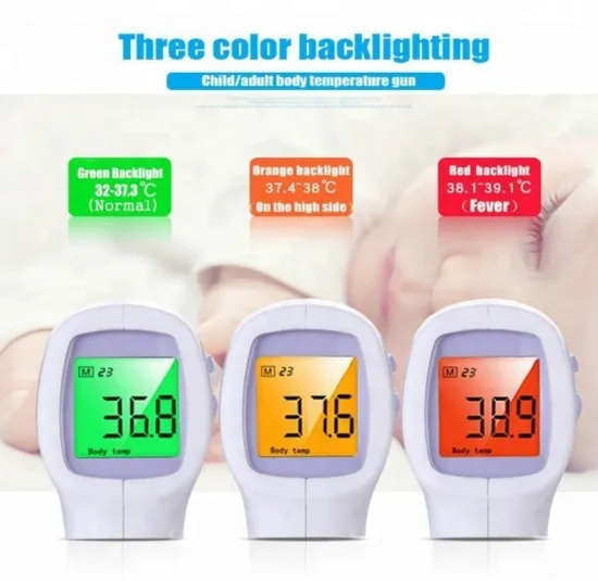 Non Contact Ear LCD Display Forehead Infrared Thermometer