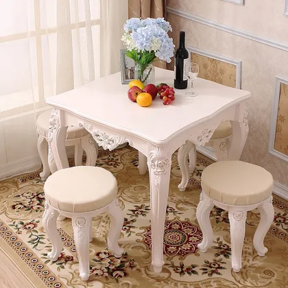 The Latest White Square Dining Table