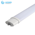 LEDER Lampada a tubo LED impermeabile da 18 W