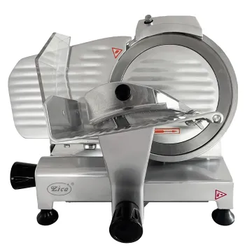 Hualing 9\" Premium Chromium-plated Steel Blade Electric Deli Meat Cheese Food Slicer