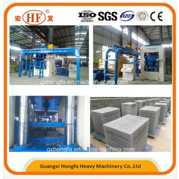 Non Vibrating Hydraulic Brick Making Machine Pallet Free
