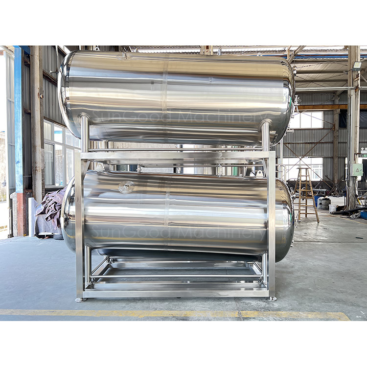 Stackable Beer brite tank horizontal serving tank