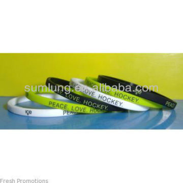 Silicone Bangle Wristbands