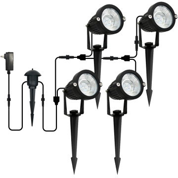 12Vlow Tension Outdoor LED Landscape Spotlights with Stand