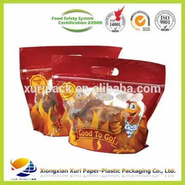 packaging for whole chicken plastic zipper bags