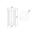 1W LED Einbau-Poolbeleuchtung