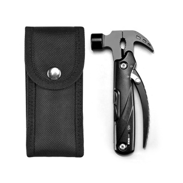 Stainless Steel Multifunctional Safety Hammer - Portable Survival Tool for Camping and Vehicles