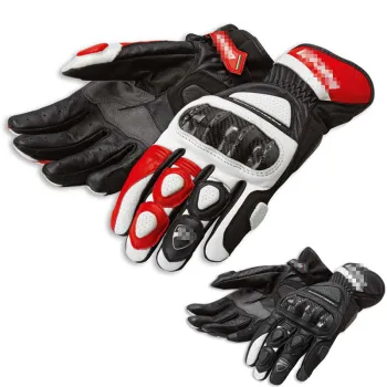 Locomotive MTB Bike Off-road Motocross Gloves - C2 Genuine Leather Motorcycle Sport Gloves