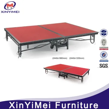 portable mobile stage concert folding stage for rent