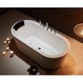 Small Freestanding Jetted Tub Simple Style Indoor Freestanding Soaking Bathtub