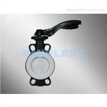 PTFE Liner Wafer Butterfly Valve ANSI CL150