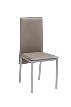 metal frame upholstered dining chair